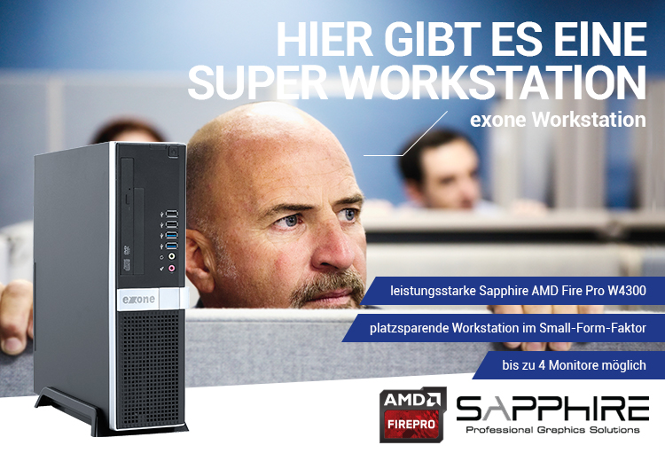 HIER GIBT ES EINE SUPER WORKSTATION - exone Workstation
