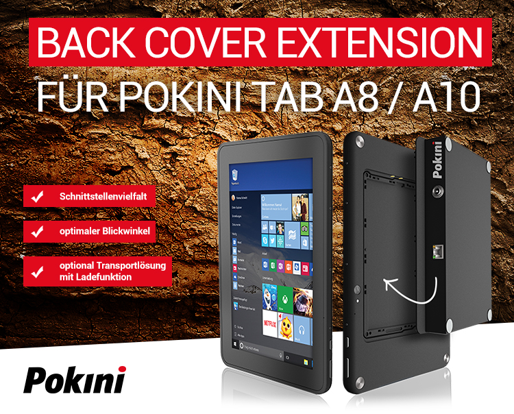 BACK COVER EXTENSION FÜR POKINI TAB A8/A10