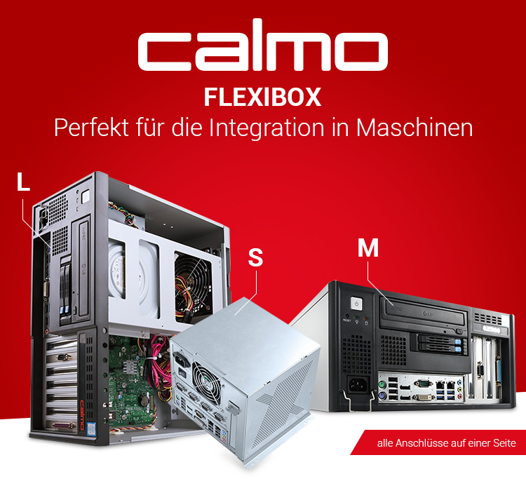 calmo Flexibox - Perfekt für die Integration in Maschinen